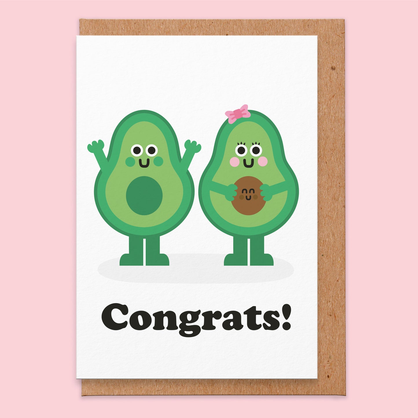 Avocado New Baby Card
