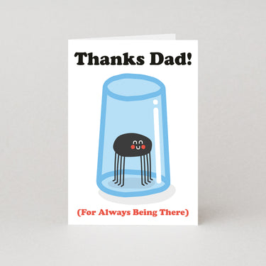 Thanks Dad (For Always Being There) Father's Day Card