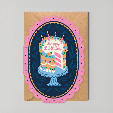 Birthday Cake by Edyta Demurat - Birthday Card