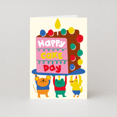 Cake Day Birthday Card by Isa Pirracas