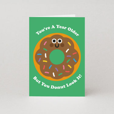 Donut Birthday Card