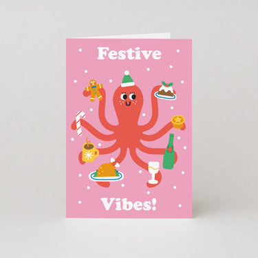Festive Vibes Christmas Card