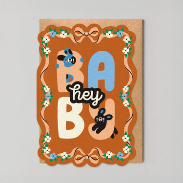 Hey Baby by Edyta Demurat - New Baby Card