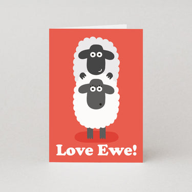 Love Ewe Valentines Card