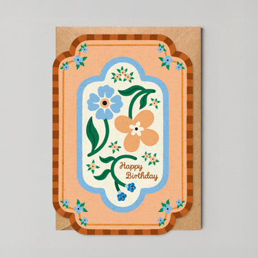 Meadow Tile by Edyta Demurat - Birthday Card