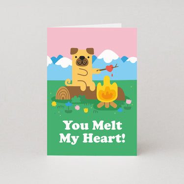 Melt My Heart Valentines Card