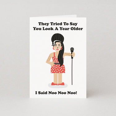 No No No No Birthday - Birthday Card