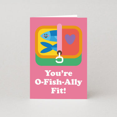 O-Fish-Ally Fit - Valentines Card