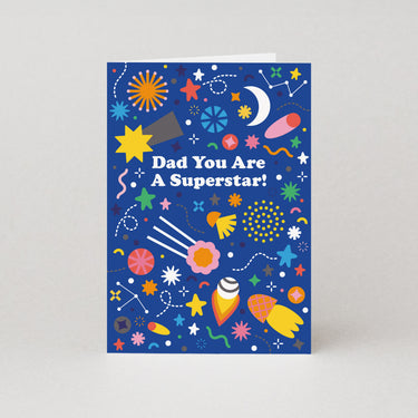 Superstar - Fathers Day Card