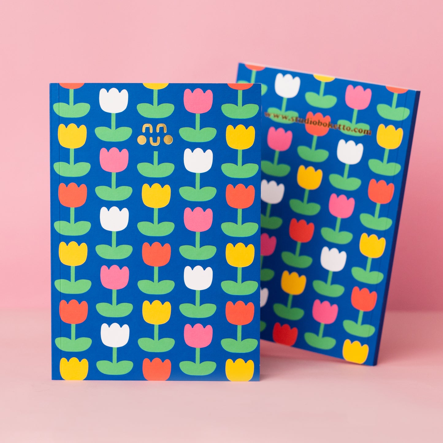 Tulips Pattern - Premium Notebook