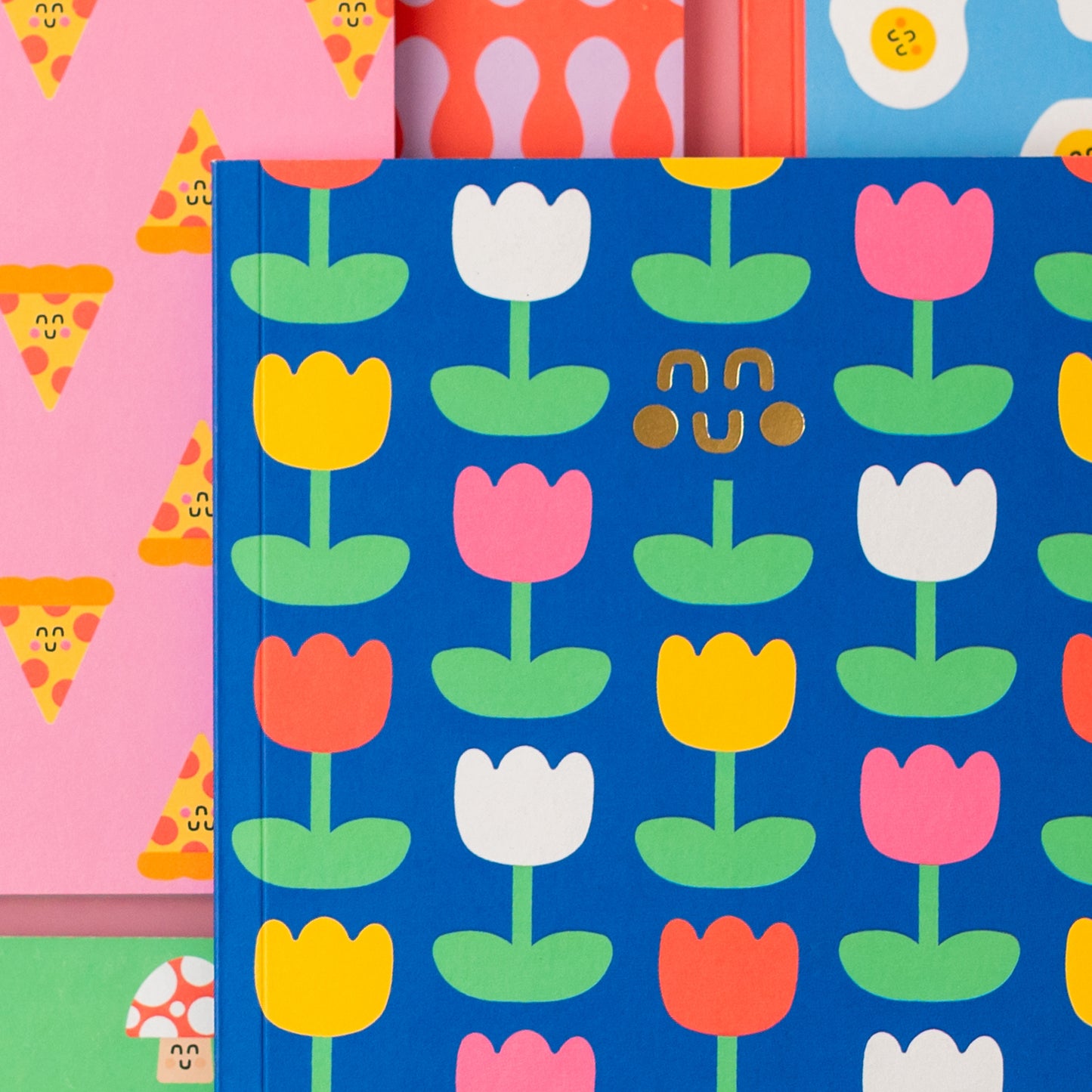 Tulips Pattern - Premium Notebook
