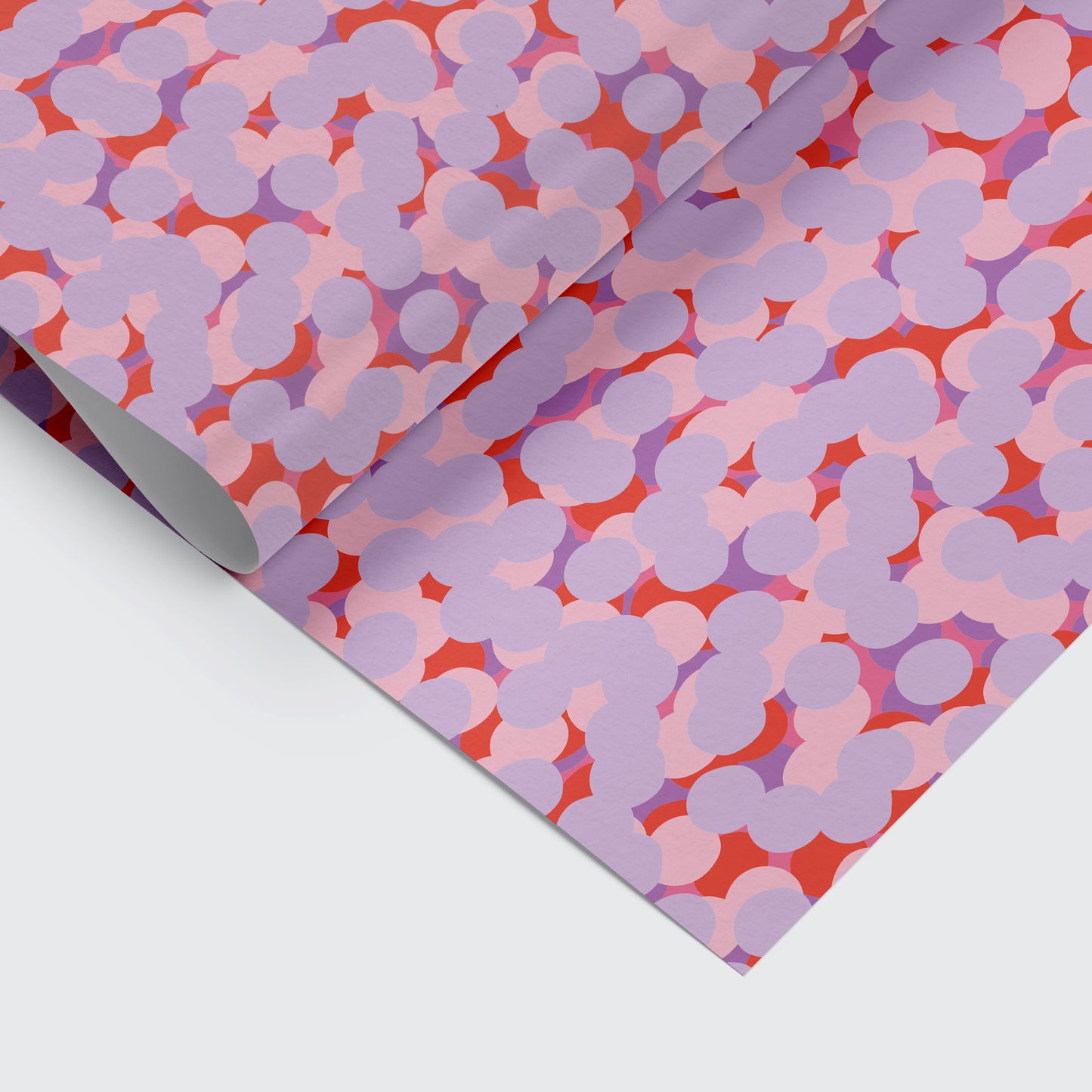 wrapping paper with cherry blossom pattern on it