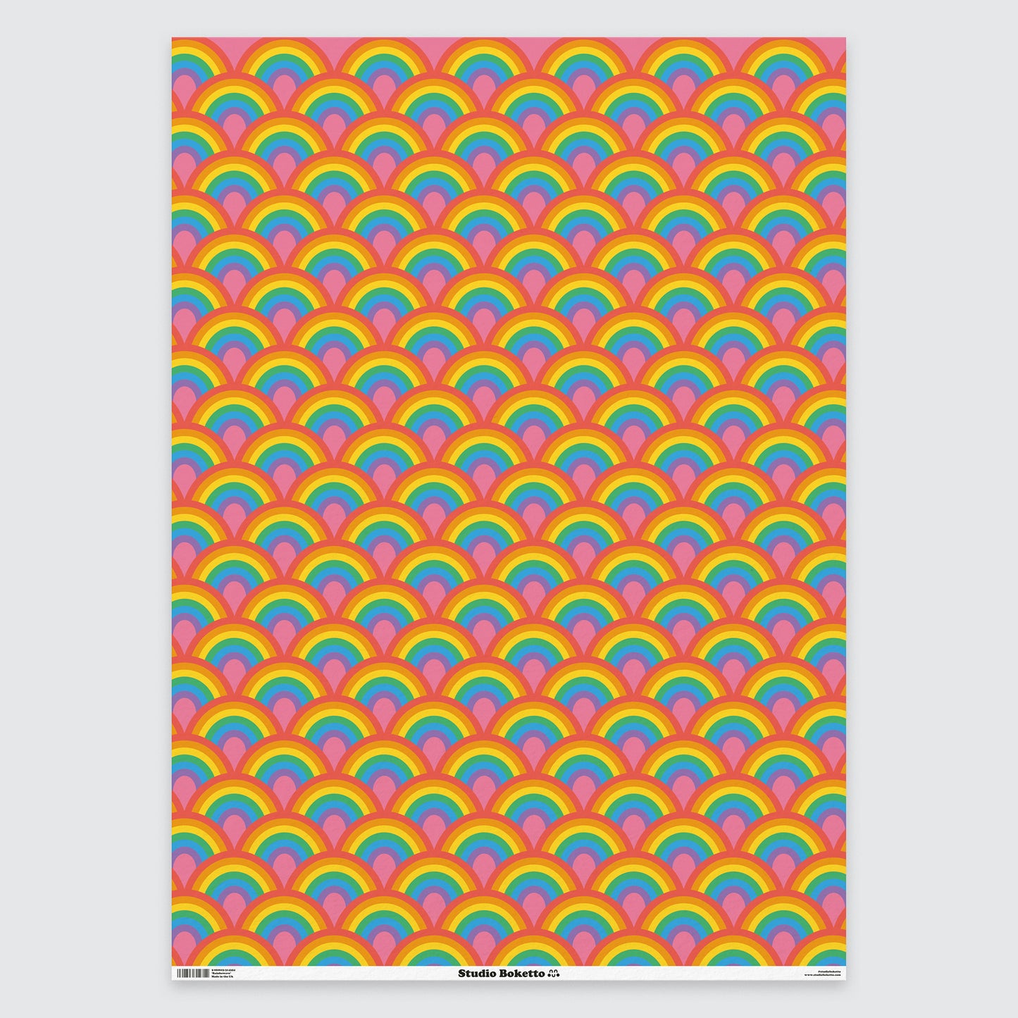 Rainbow Pattern Gift Wrap