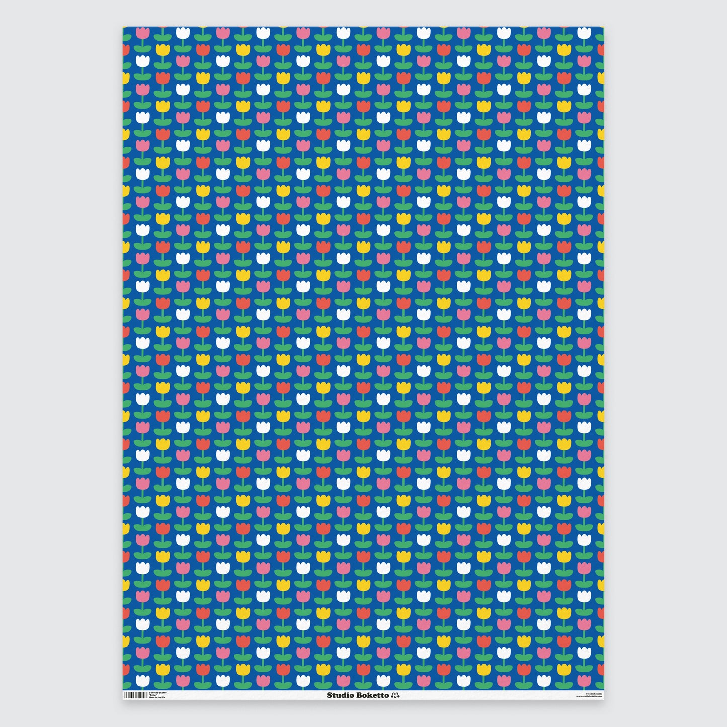 Tulips Pattern Gift Wrap