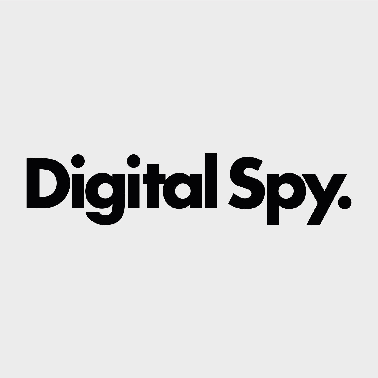 black digital spy on white background