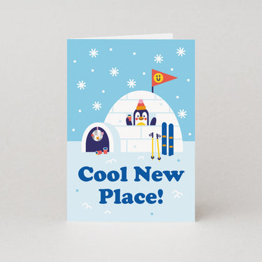 Cool New Place (Igloo) New Home Card
