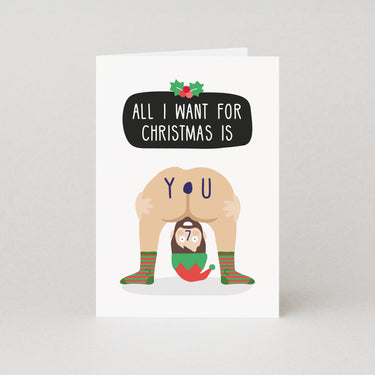 All I Want For Christmas Card