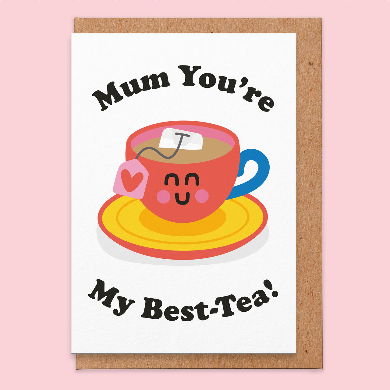 Best-Tea Mothers Day Card – Studio Boketto