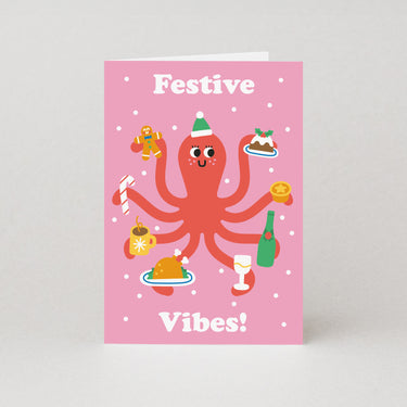 Festive Vibes Christmas Card