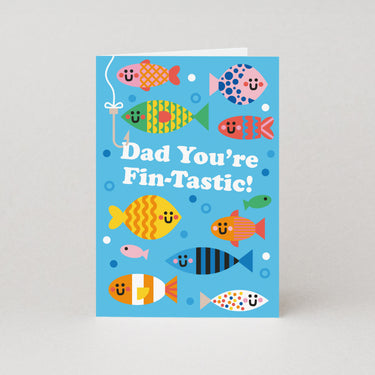 Dad You're Fantastic - Fishing Fathers Day Card