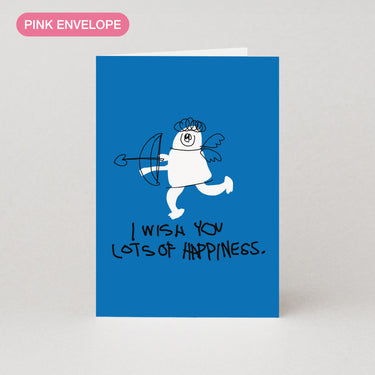 I Wish You Lots Of Happiness Thinking Of You Card By Natsumi Ogawa