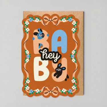 Hey Baby by Edyta Demerit - New Baby Card