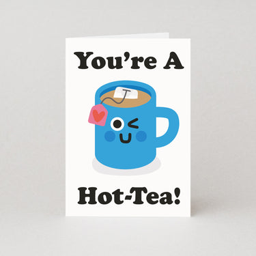 Hot-Tea Valentines Card