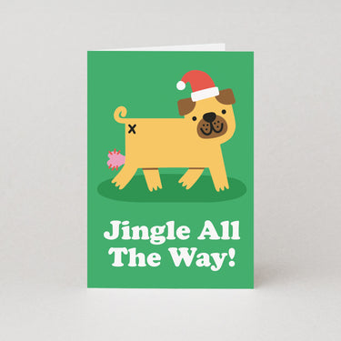Jingle All The Way Christmas Card