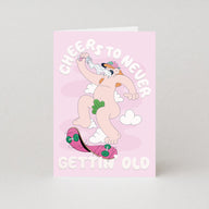 Never Gettin Old Birthday Card By Luke McConkey