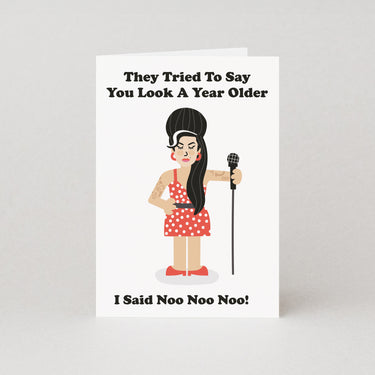 No No No No Birthday - Birthday Card