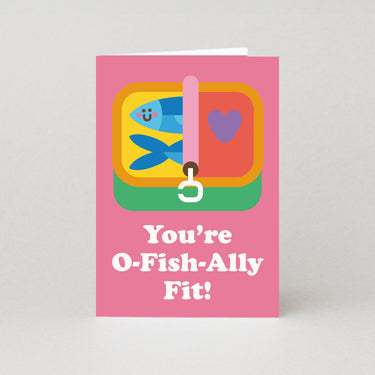 O-Fish-Ally Fit - Valentines Card