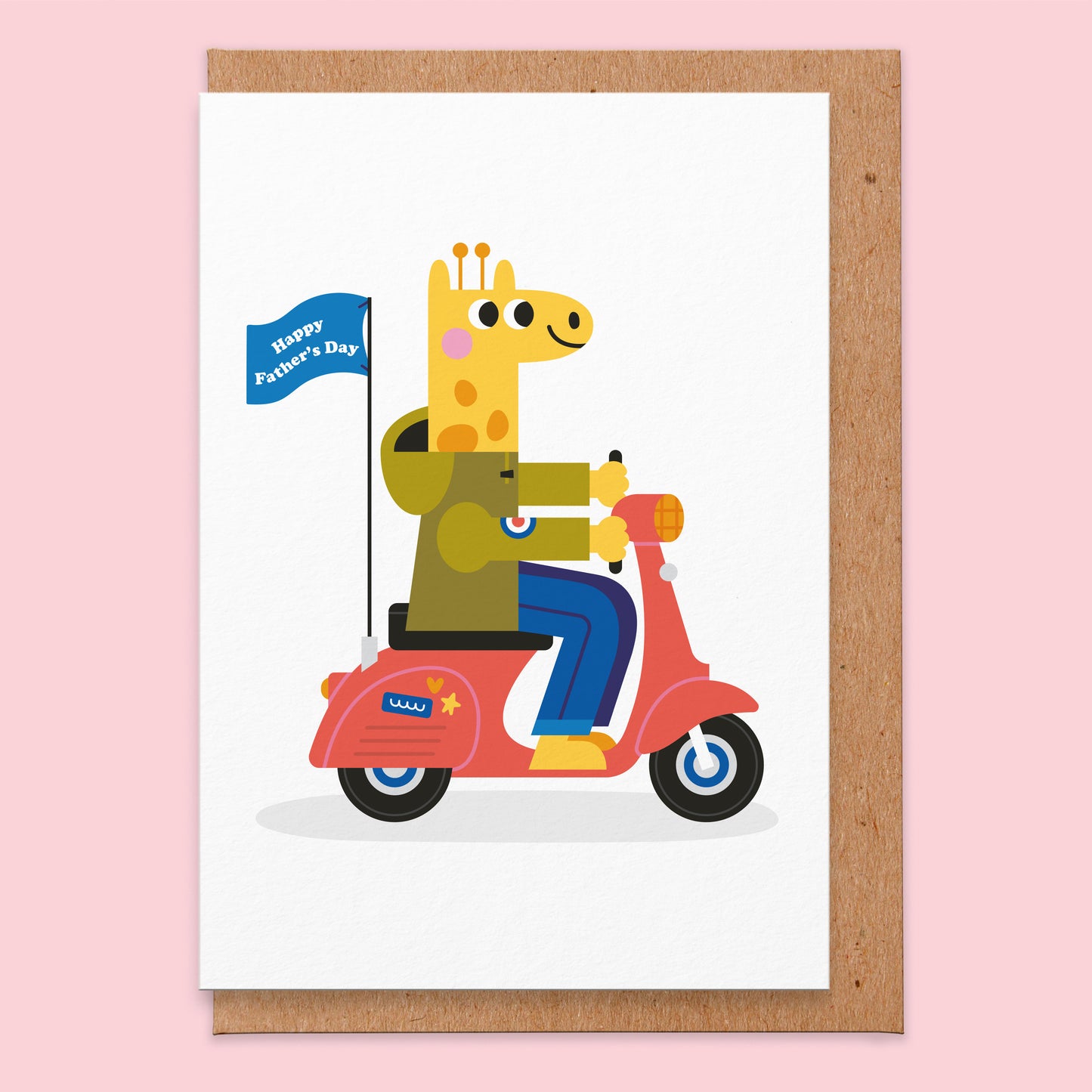 Scooter (Mods & Rockers) Father's Day Card