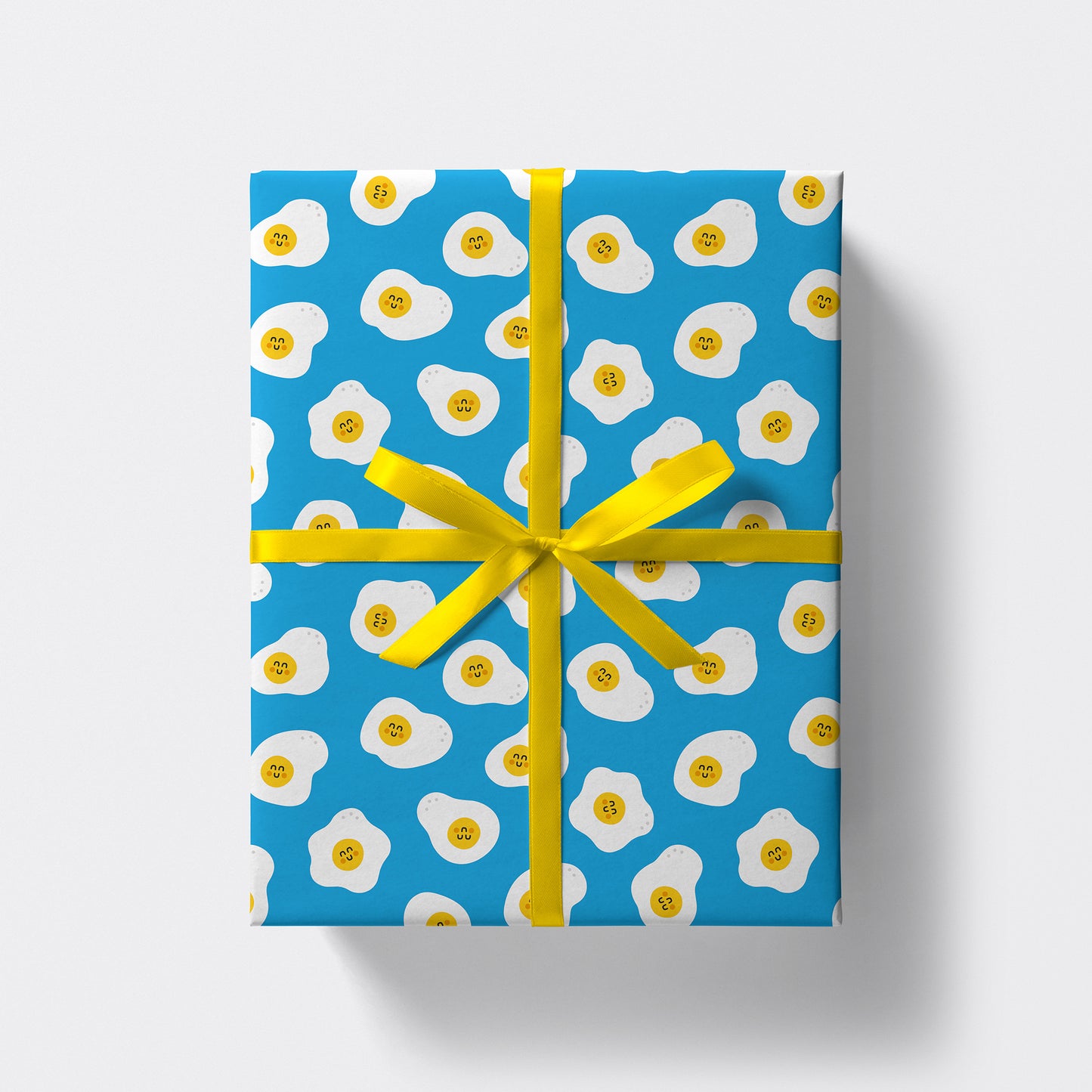 Fried Eggs Pattern Gift Wrap