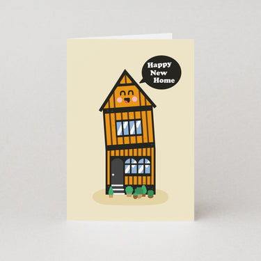 Crooked House New Home Card