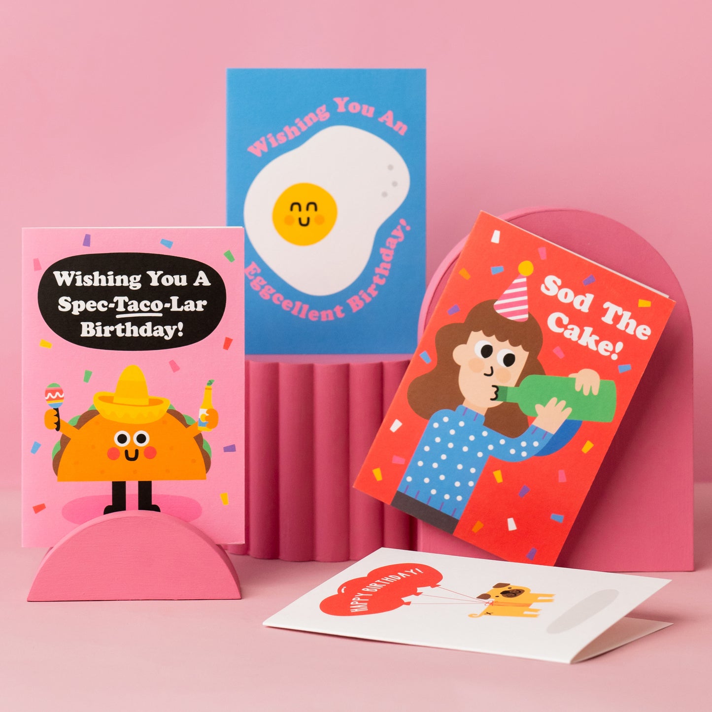 Hap-Pee Dog Birthday Card