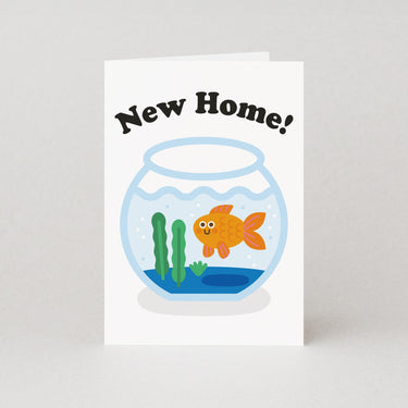 Goldfish New Home Card