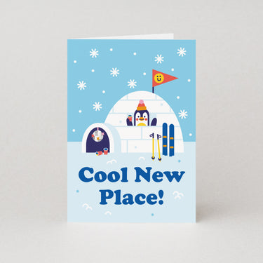 Cool New Place (Igloo) New Home Card