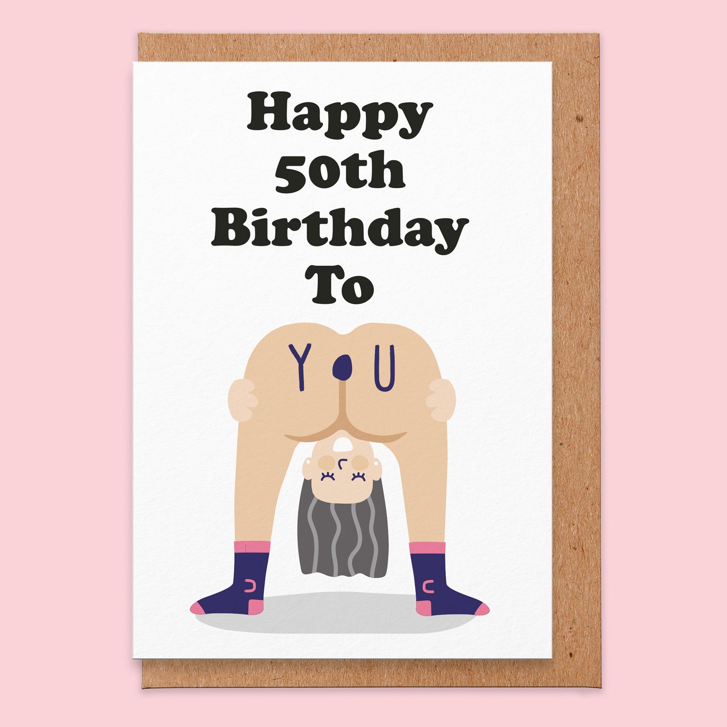 LOL 50th - Girl Birthday Card