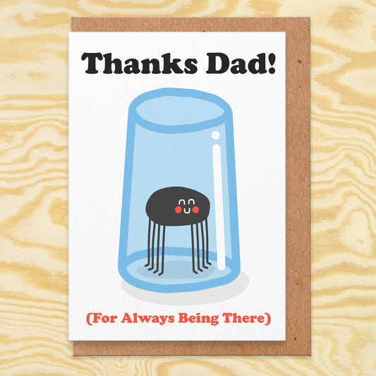 Thanks Dad (For Always Being There) Father's Day Card
