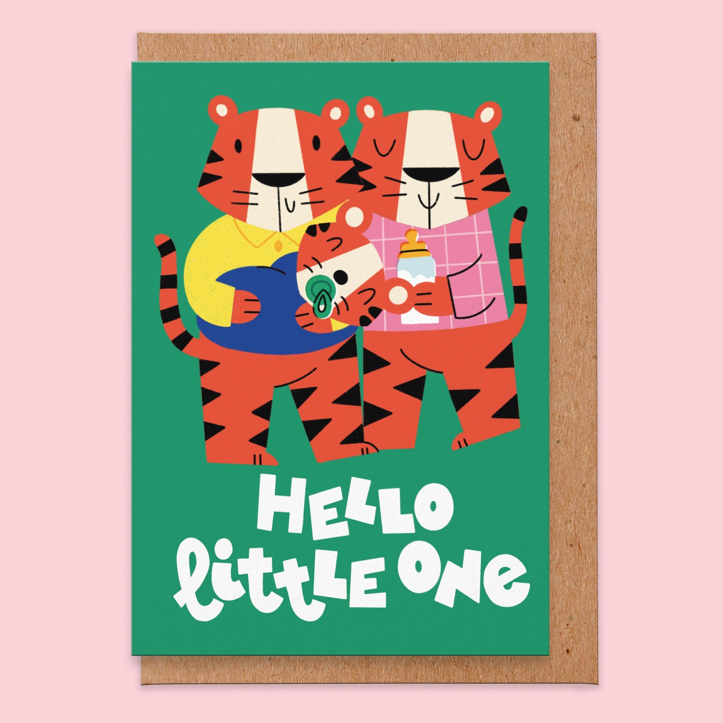 Hello Little One New Baby Card