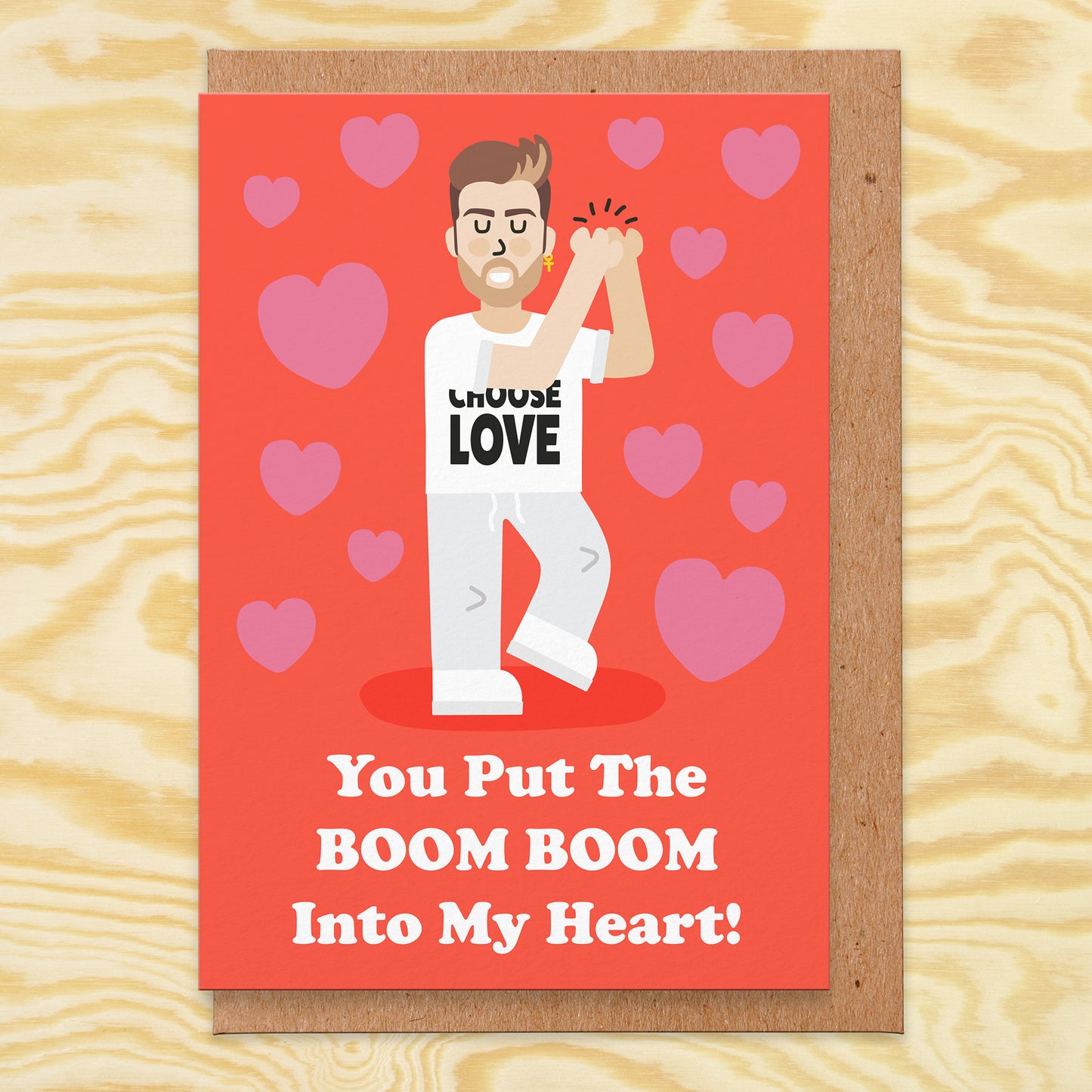 Boom Boom - Valentines Card