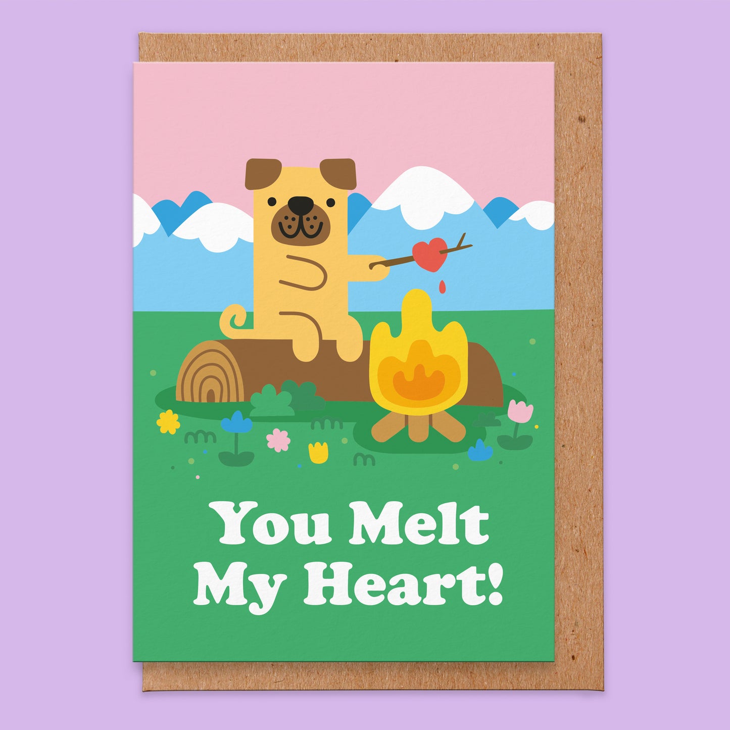 Melt My Heart Valentines Card