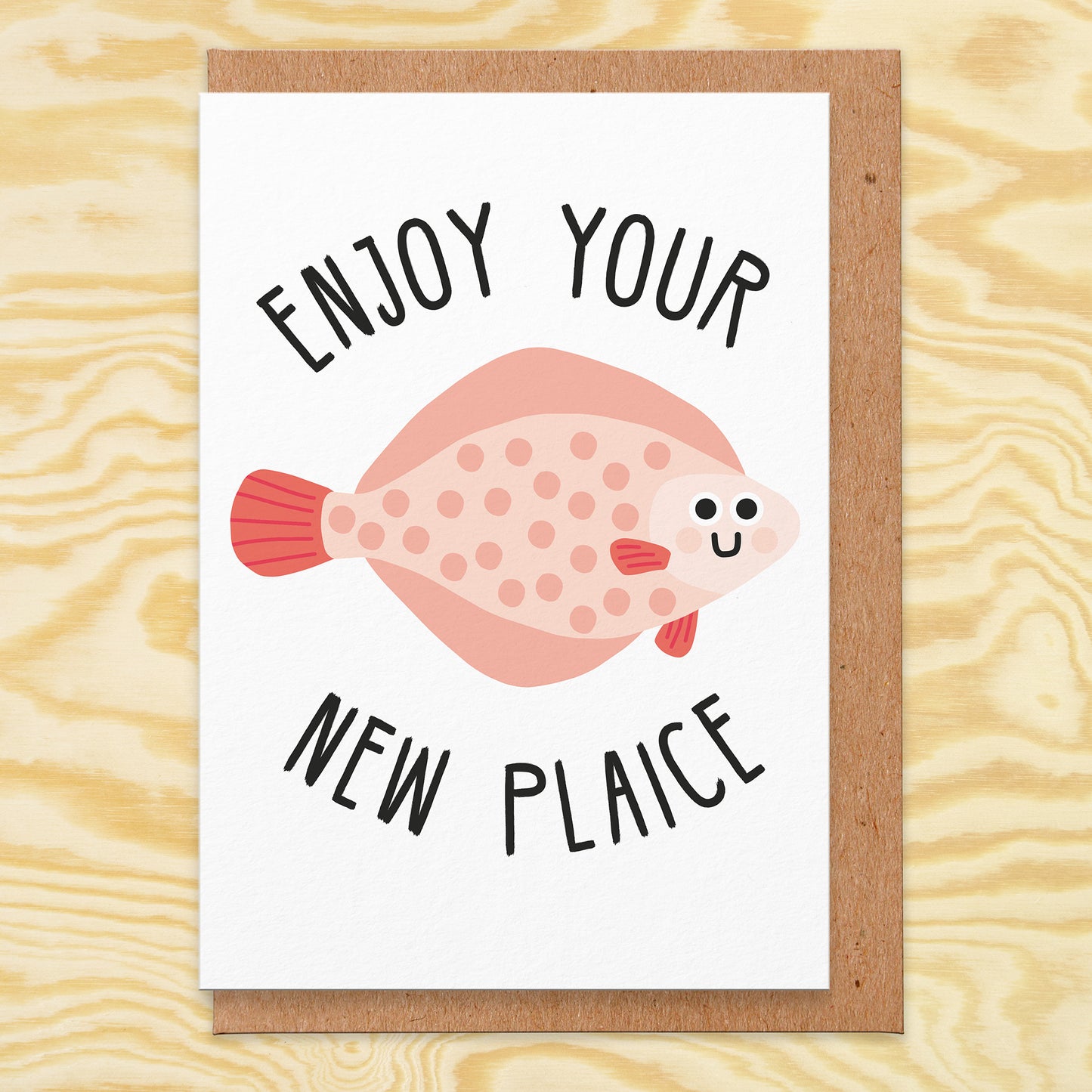Plaice New Home Card