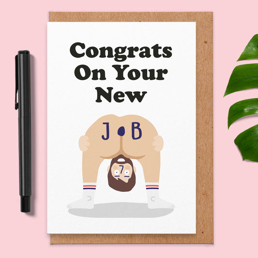 Congrats On Your New Job Congratulations Card