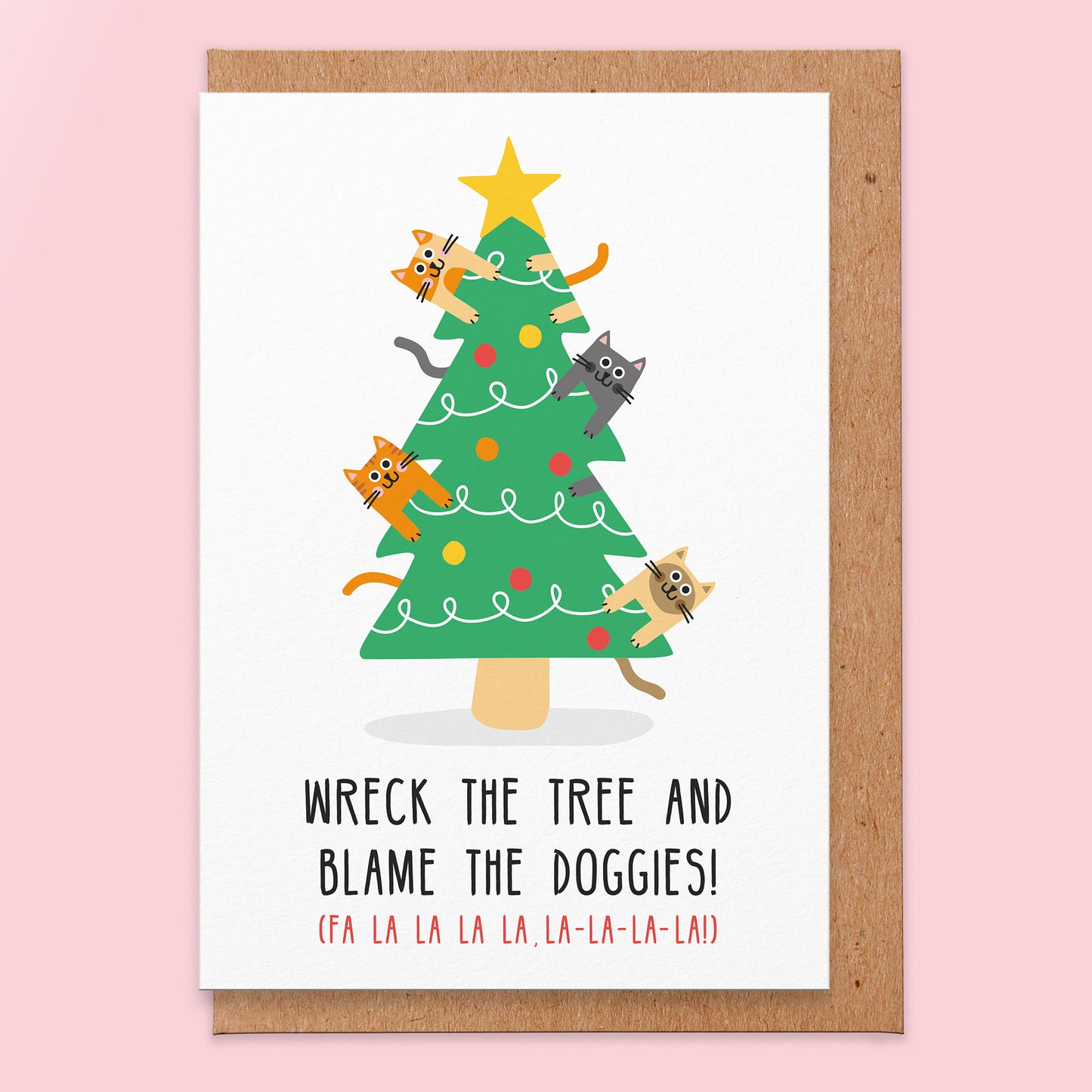 Wreck The Trees Christmas Card